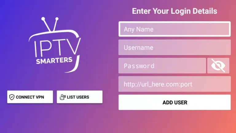 IPTV Smarters Pro für Samsung und LG Fernseher