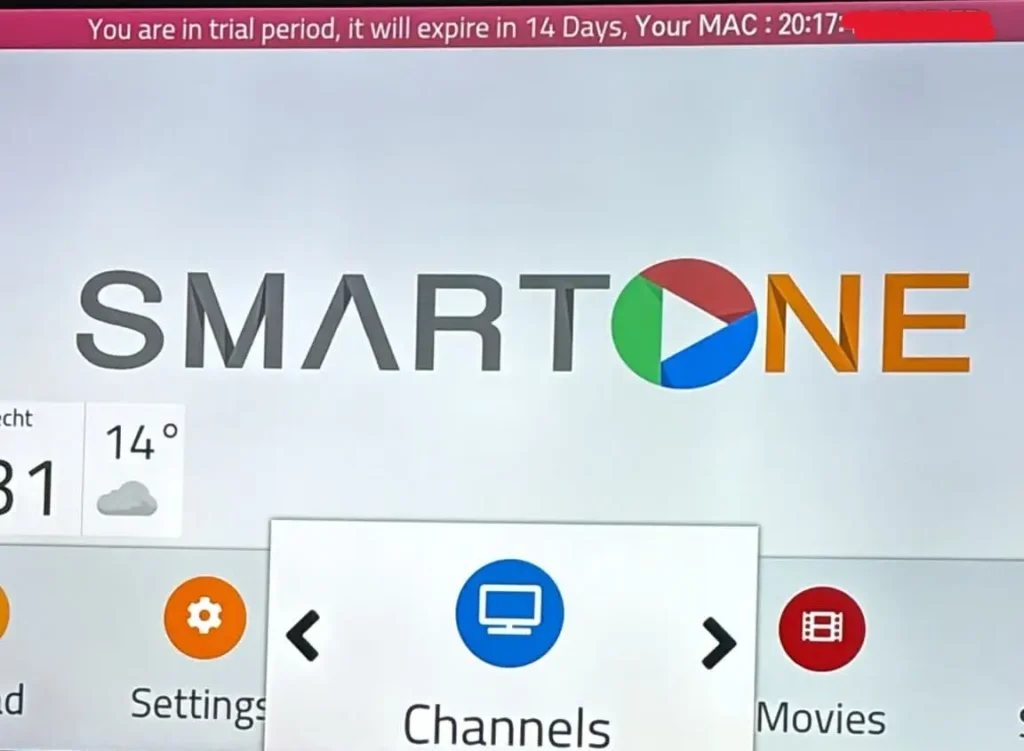 SmartOne IPTV App